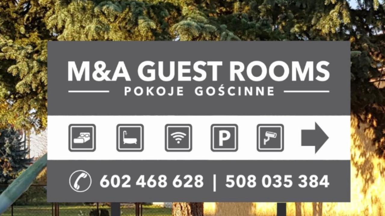 M&A Guest Rooms Łomża Eksteriør billede